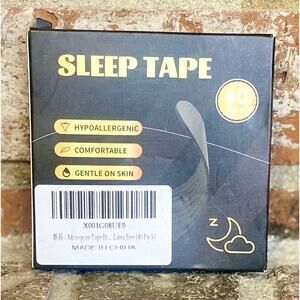 Hypoallergenic Sleep Tape Latex-Free, Comfortable, Gentle on Skin 40ct